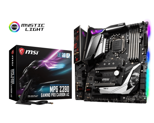 Motherboard MPG Z390 GAMING PRO CARBON AC Socket LGA 1151v2 _919KT